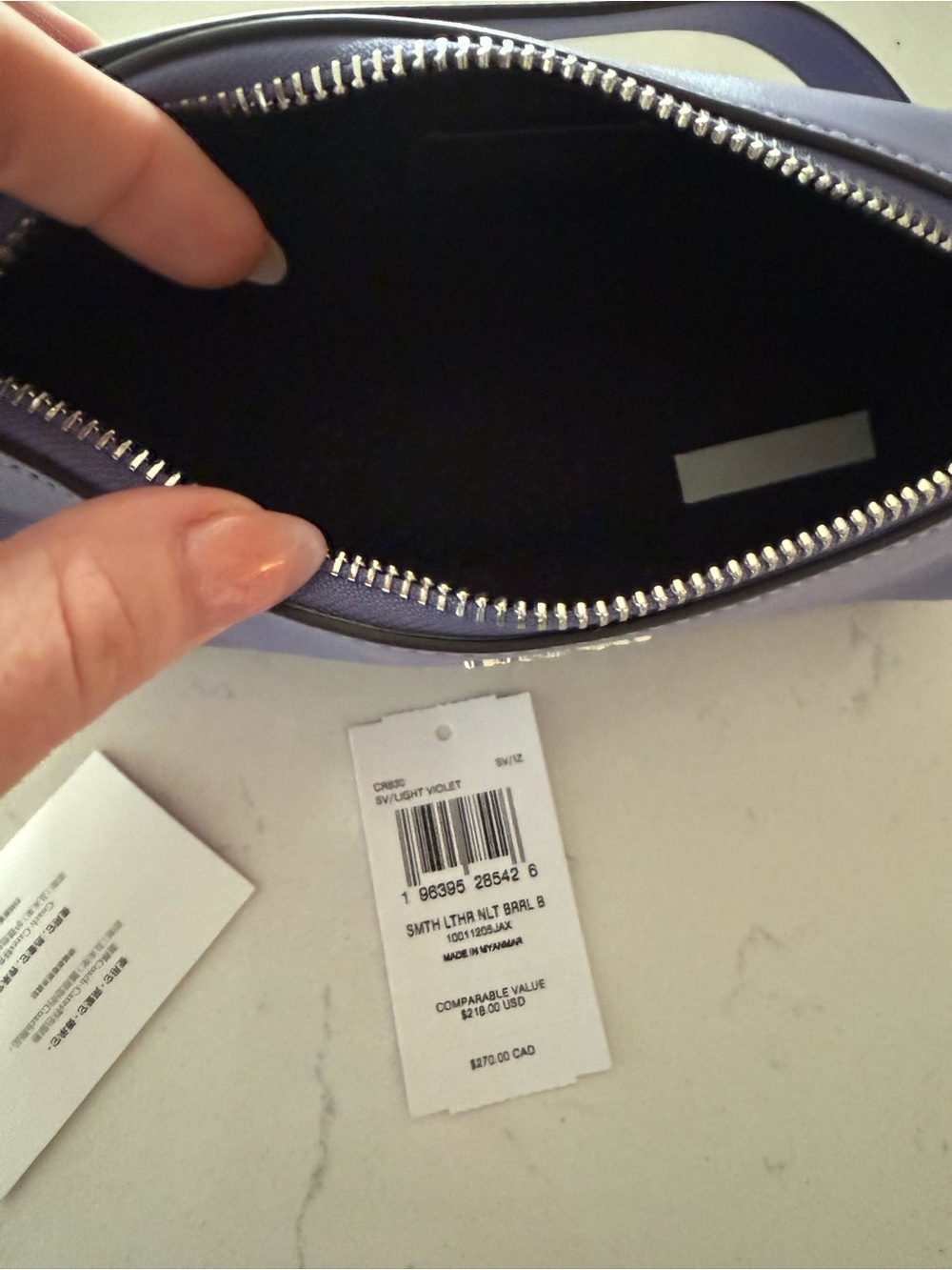 COACH Nolita Mini Leather Barrel bag/wristlet - Picture 3 of 4